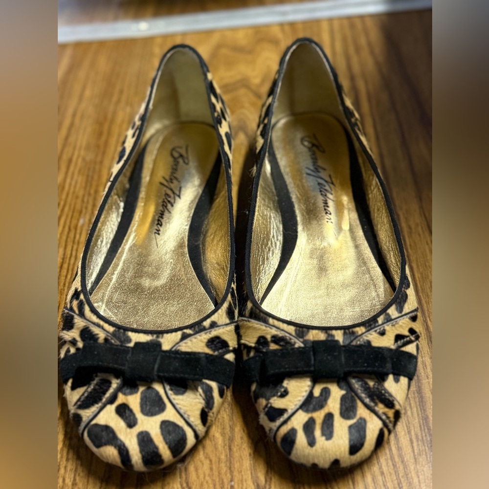Beverly Feldman Animal Print Flats for Women